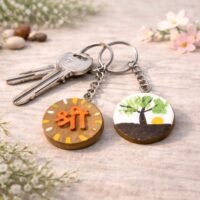 Cow Dung Keychain
